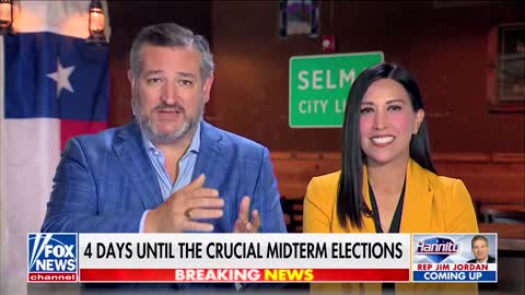 Ted Cruz & Cassy Garcia #TX28 Join Fox News's Hannity From Selma, Texas