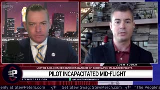 Vaxxed Pilots DANGEROUS In Skies Bioweapon JABBED Pilot INCAPACITATED Mid Flight