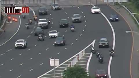 There are lots of bikers for the weekend in Arlington, Virginia. Please be careful out there.