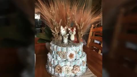 New & latest diy diaper cakes decoration ideas