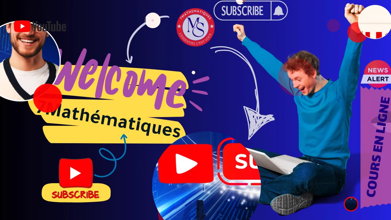 Notre Chaine YouTube de Mathématiques