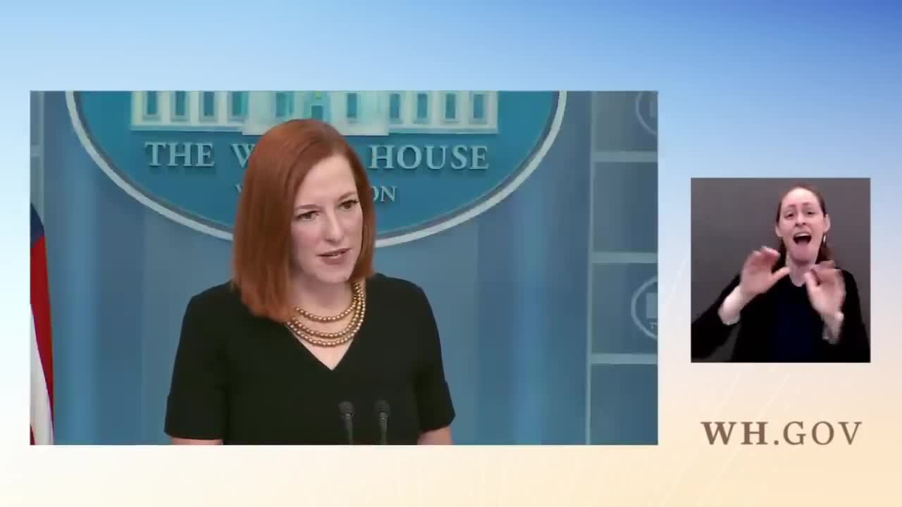 Jen Psaki Asked: Can White House Say No FBI Agents 'Provoked Illegal Attacks' On Jan. 6?