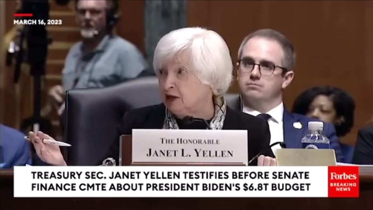 50 trillion dollars 💵 ron Johnson Janet yellen