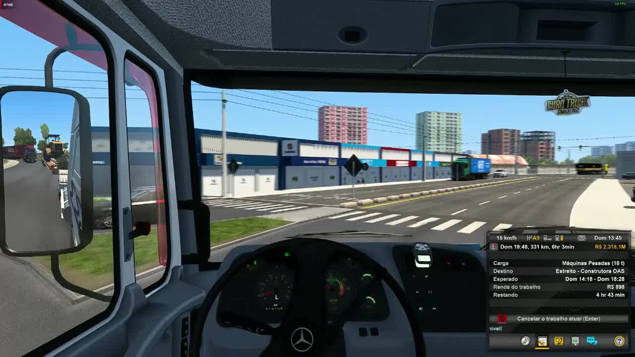 TERESINA x ESTREITO - RC BRASIL - EURO TRUCK SIMULATOR 2 1.44