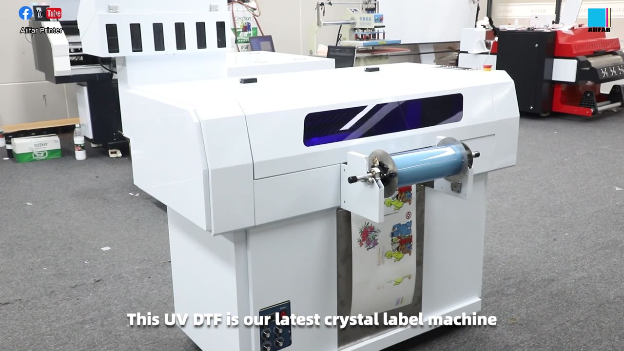 AIIFAR launches a brand new series - UV DTF printer