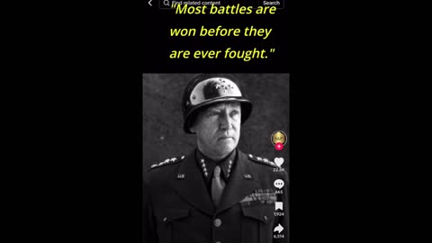 Patton's Favorite Quotes