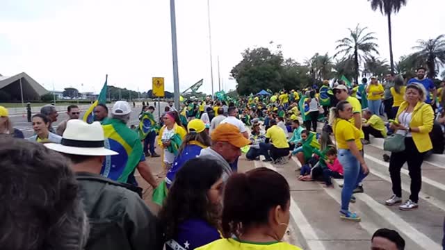 Resistência Civil contra o Comunismo. Brasília, 04/11/2022. QG do Exército.