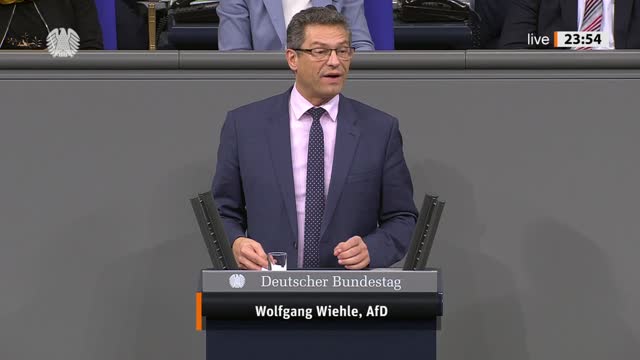 Wolfgang Wiehle Rede vom 01.12.2022 - Änderung des Regionalisierungsgesetzes