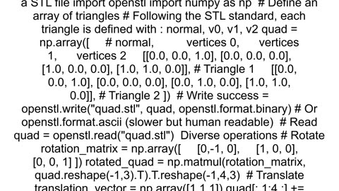 Importing of 3D STL Image in Python ImportError No module named ascii