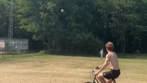 Bicycle kick 😅