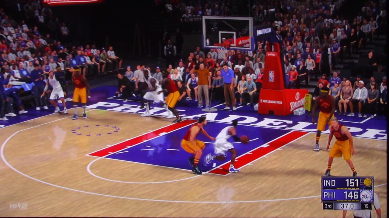 NBA2K: Indiana Pacers vs Philadelphia 76ers (Dunks-Buzzer Beater)