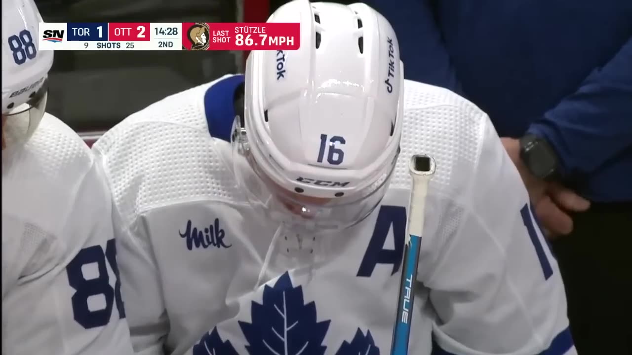 Mitch Marner Maple Leafs says NOT SO FAST to Stützle