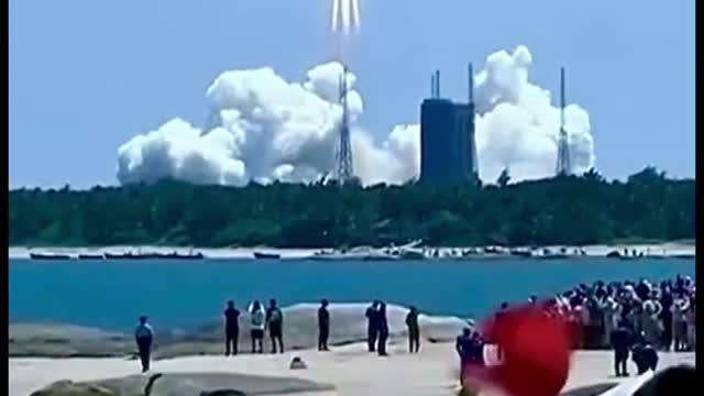 Successful launch of rocket