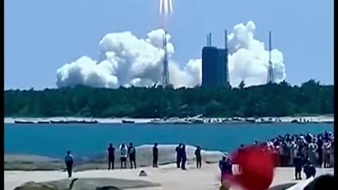 Successful launch of rocket