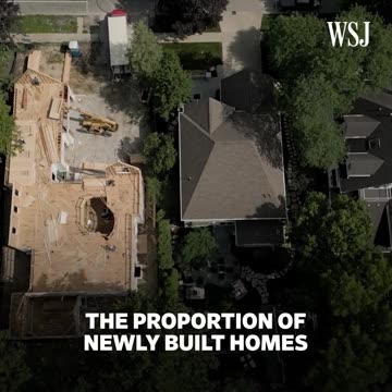 The demand for newly constructed houses is skyrocketing because of a shortage