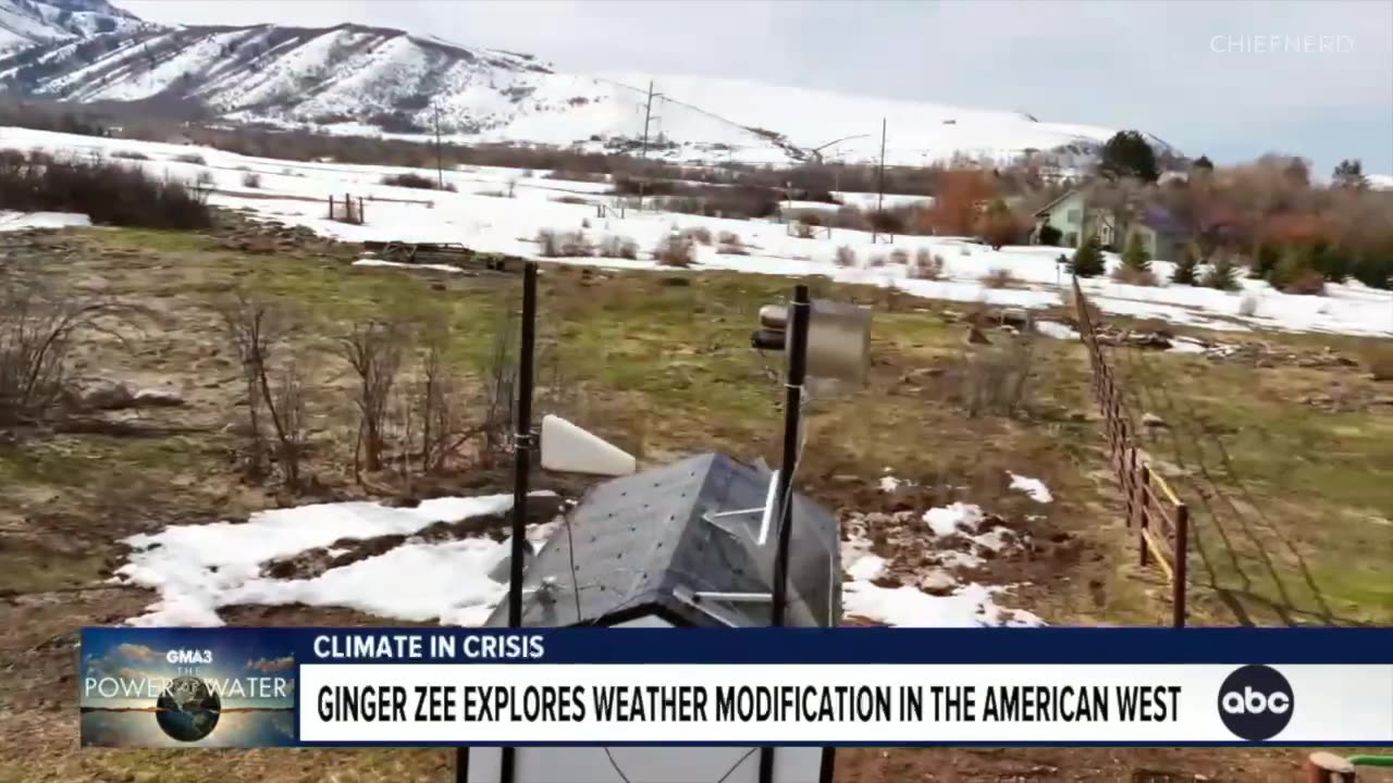 ABC News Explains How 'Cloud Seeding' is Being Used to Modify Weather Across the U.S.