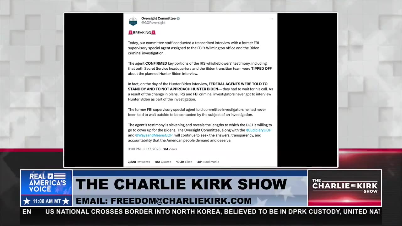 Former FBI special agent confirms key portions of IRS whistleblower testimony