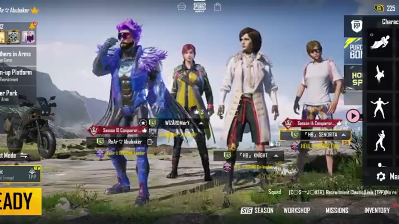 Joining Random Squad Of Naughty Conqueror Girls👩🏻‍🦳Like A Bot🤣 12 Kills Krna py shadi Hojygi