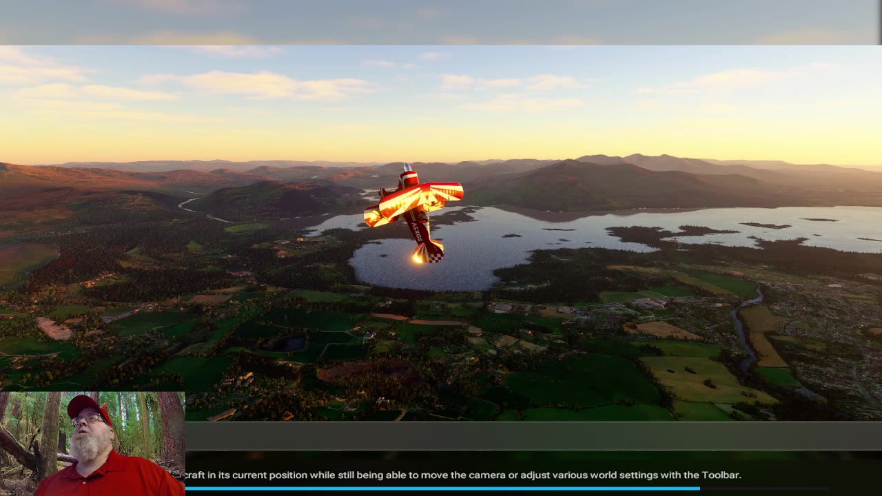 SCENIC FLIGHT WITH THE GREYBEARD!! COME CHAT, CHILLAX & FLOAT!