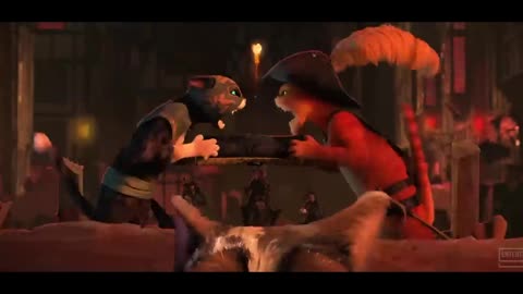Puss in Boots 2: The Last Wish Movie Clip - Escaping The Three Bears (2022)