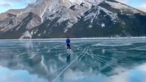 Freely skating on miles