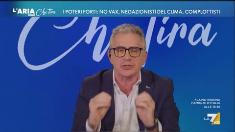 L’Aria che Tira F. Pregliasco non ha competenze in virologia