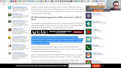 MASS DEPOPULATION According To PFIZER! - Document Leak PROVES Vaccine Is Causing Die Off!