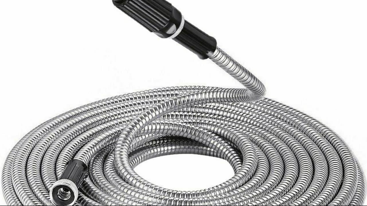 Stainless Steel garden hose Water Pipe Flexible Lightweight