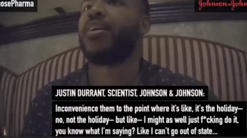Johnson & Johnson scientists and insiders exposed on hidden camera