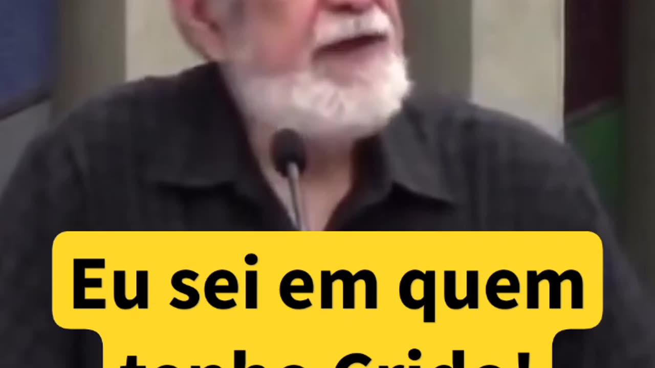 Eu sei em quem tenho Crido! Pr. Augusto Nicodemos