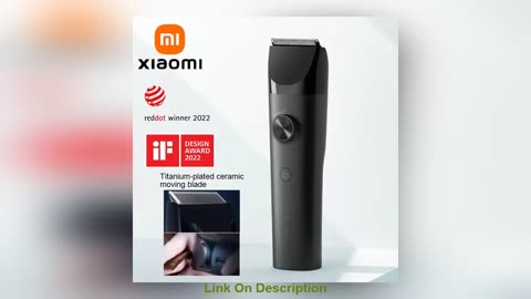Top XIAOMI MIJIA Hair Trimmer Machine IPX7 Waterproof Hair