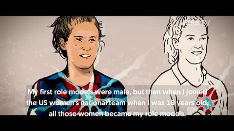 Kristine Lilly “Growing up there weren’t a lot of female role models”