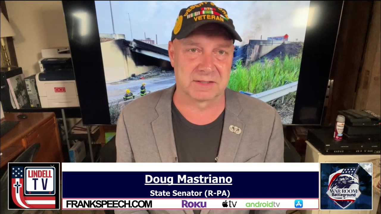 Doug Mastriano: Philadelphia I-95 Highway Collapse, 'Vulnerable Infrastructure'