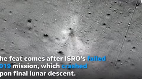 India lands on the moon, cheers erupt as touches down |
