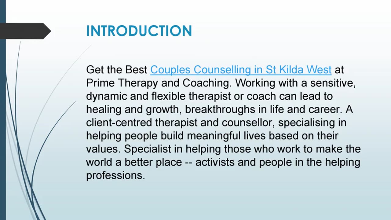 Get the Best Couples Counselling in St Kilda West