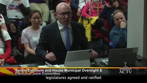 #21 ARIZONA CORRUPTION EXPOSED: Ivan Raiklin - FULL TESTIMONY - Election Joint Meeting & Legislative Hearing