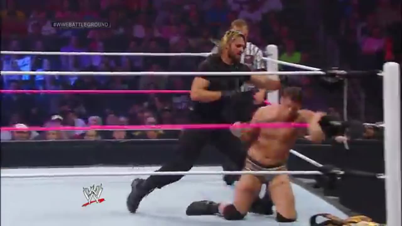 FULL MATCH — Cody Rhodes & Goldust vs. Seth Rollins & Roman Reigns: Battleground 2013