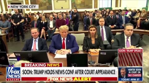 Trump spoke up during closing arguments inside the New York courthouse