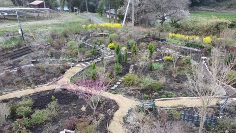 Our flower garden and scenery in Nasu, Japan.