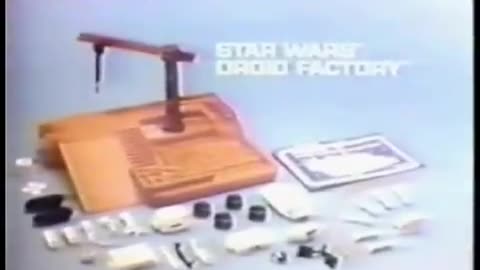 Star Wars 1979 TV Vintage Toy Commercial - Kenner Droid Factory Playset