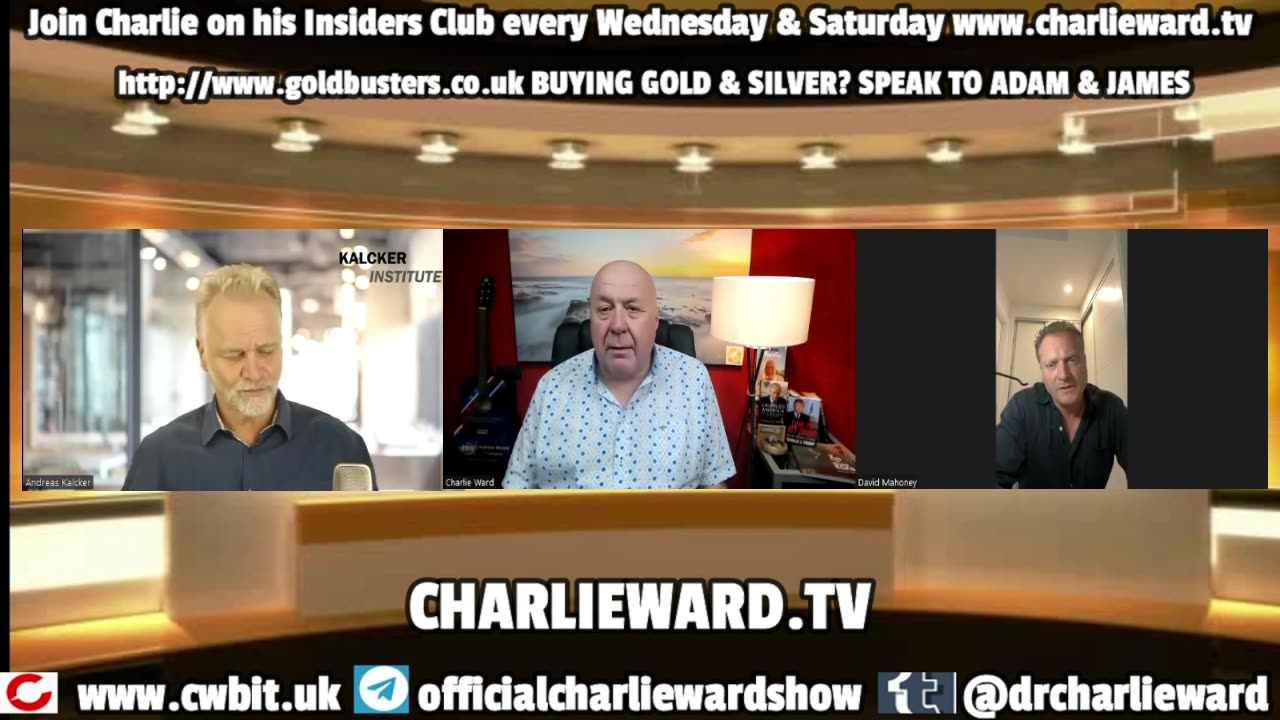 Charlie Ward: interview with Dr Kalcker CDS/ Chlorine Dioxide Cure