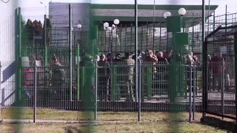 'It's hard to process': Ukrainians flee to Poland