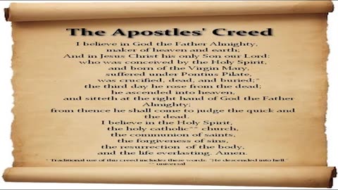 The Apostle's Creed