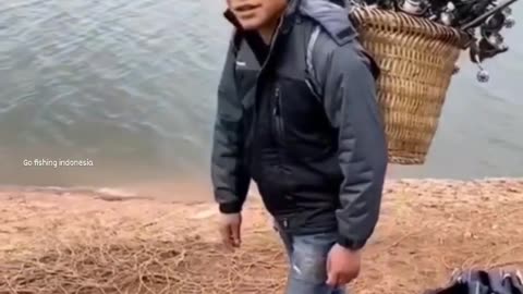 Fishing to get unique and expensive fish species
