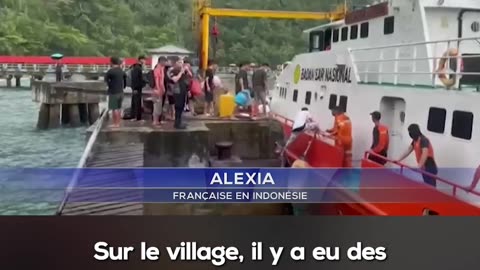 🌋 Risque de tsunami après l'éruption d'un volcan en Indonésie des milliers d'habitants évacués