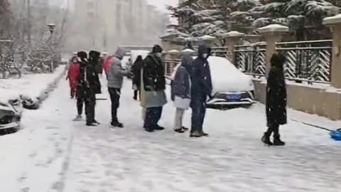 It is getting cold in China