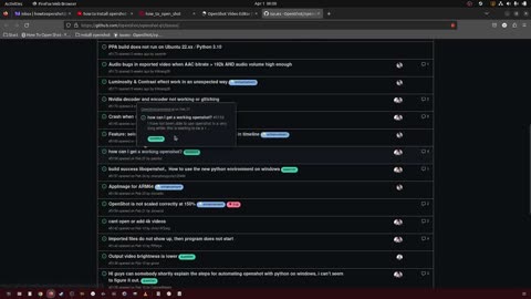 4 what is the openshot github?