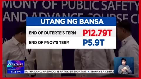 Utang ng Pilipinas, pumalo na sa P12.79 trillion