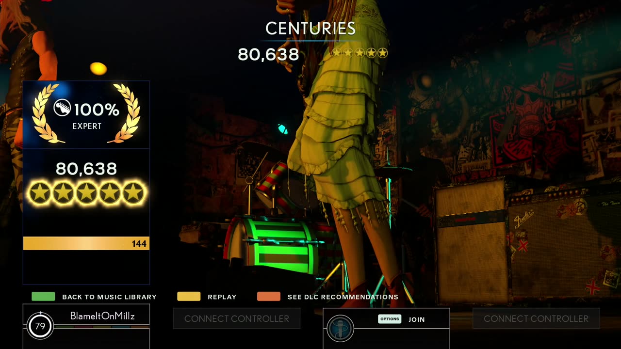 Rock Band 4 - Centuries (Expert Guitar Full Combo)