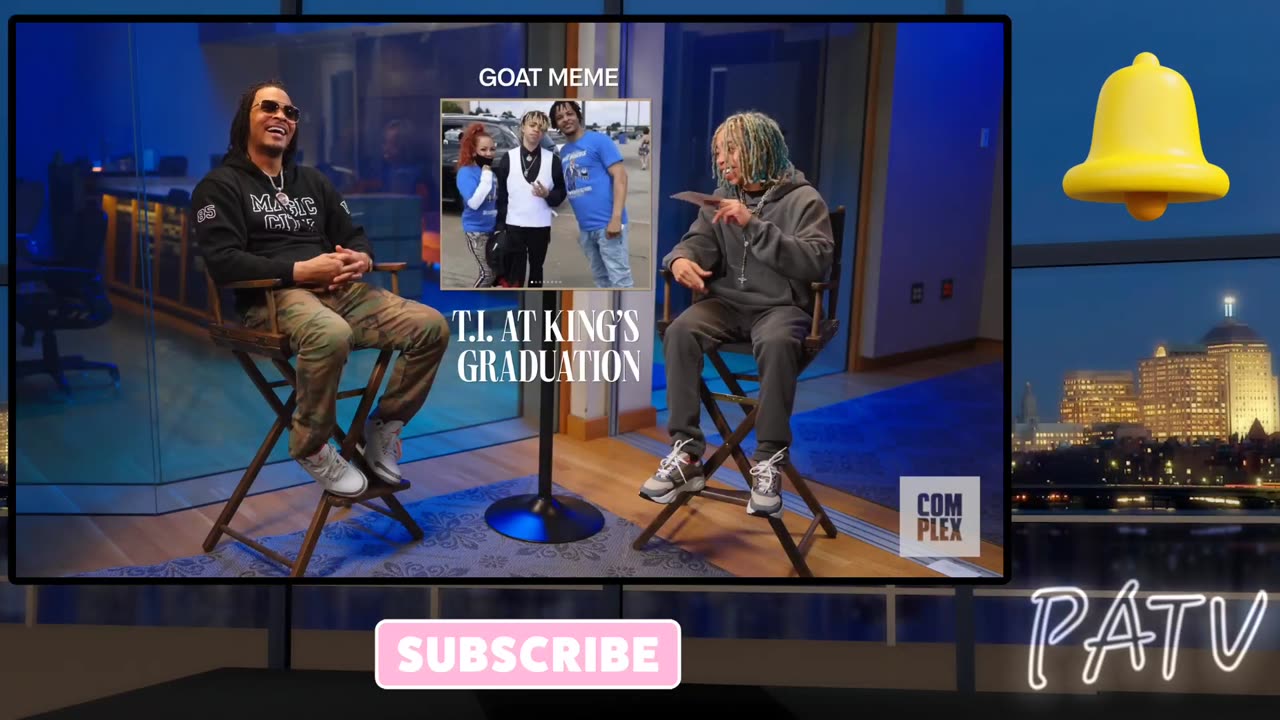 #Interview - #TI & #KingHarris Debate #Goat Gossip & Rap Album 💿